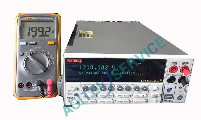 吉时利源表2400LD乐动体育未输出时有电压维修案例(图2)