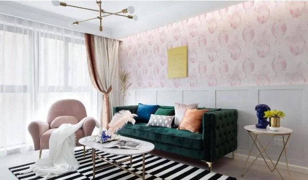 【房先森装修LD乐动 乐动体育学院】做了防水防潮处理墙布依然