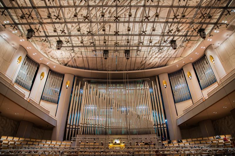 LD乐动 乐动体育6159根金属管重34吨中国最大的“琴”咋