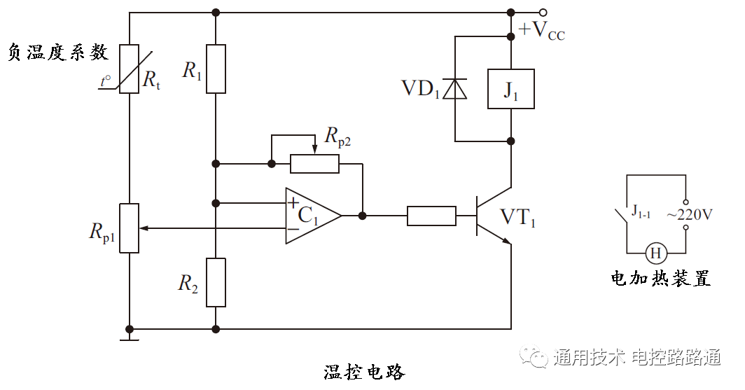 乐动体育 LD体育一个比较器温控电路的上下限调试手段