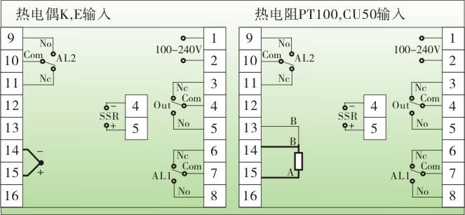 温控器接线LD乐动 乐动体育图及工作原理(图2)