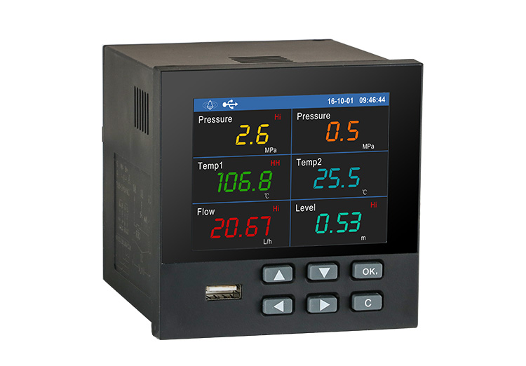 乐动体育 LD体育彩屏温度记录仪 多路温度记录仪 MIK-R