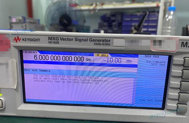 LD乐动体育维修信号发生器N5182A输出信号异常